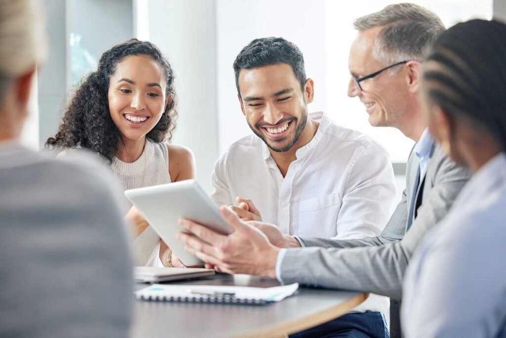 shot of a group of businesspeople using a digital 2022 09 14 01 27 38 utc